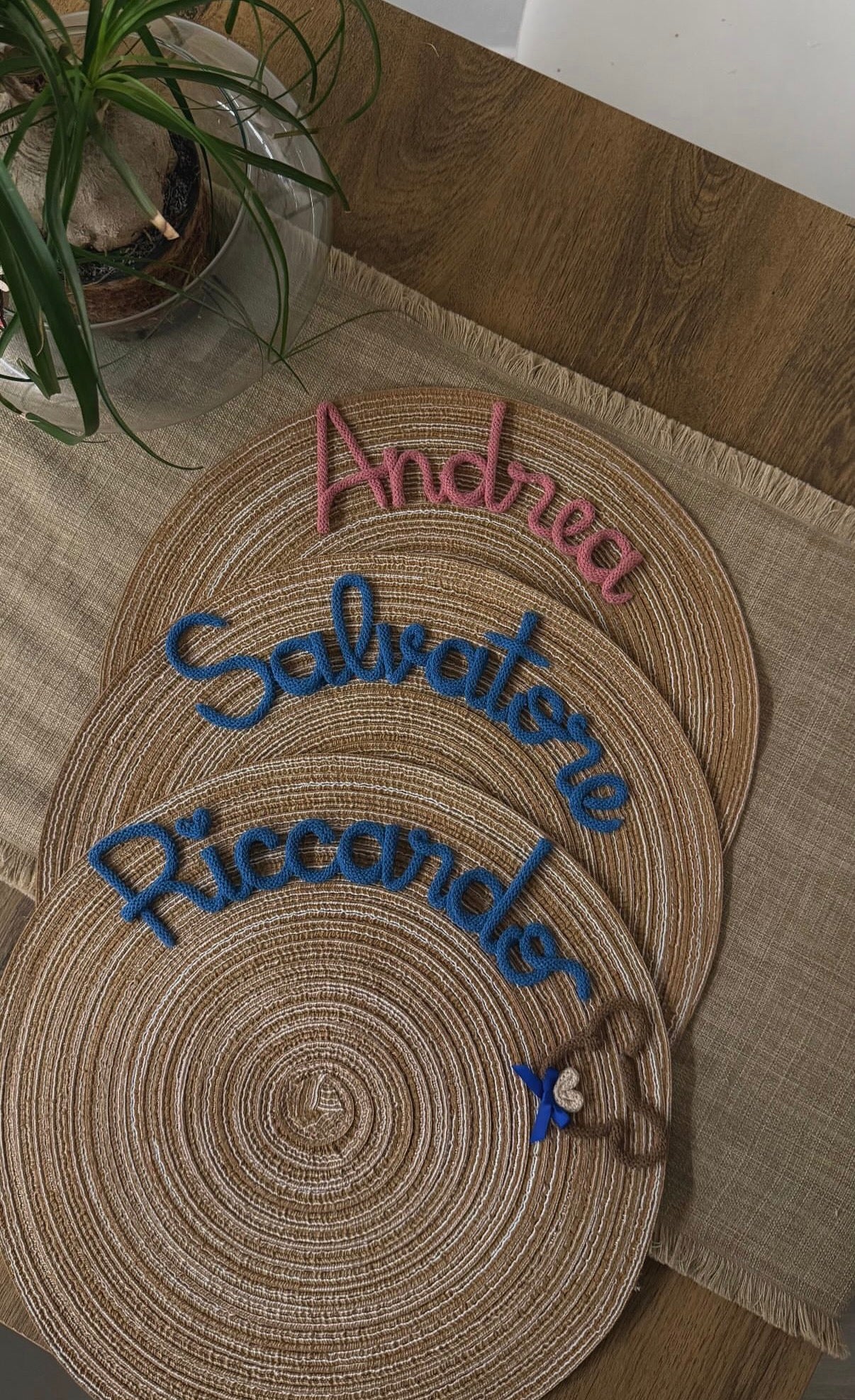 Tovagliette personalizzate