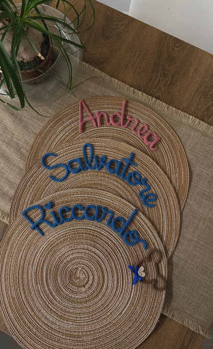 Tovagliette personalizzate