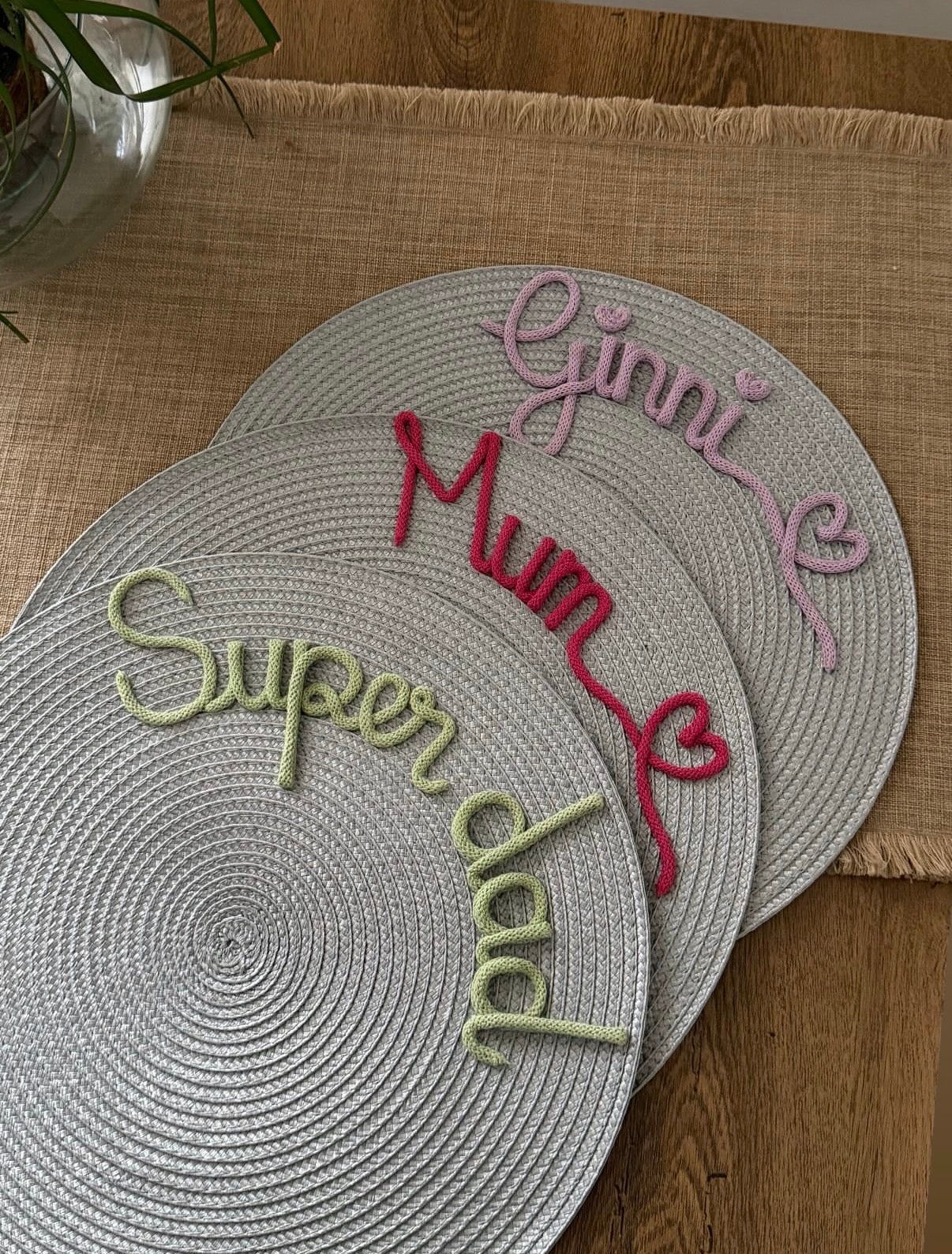 Tovagliette personalizzate