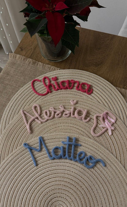 Tovagliette personalizzate