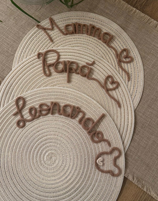 Tovagliette personalizzate