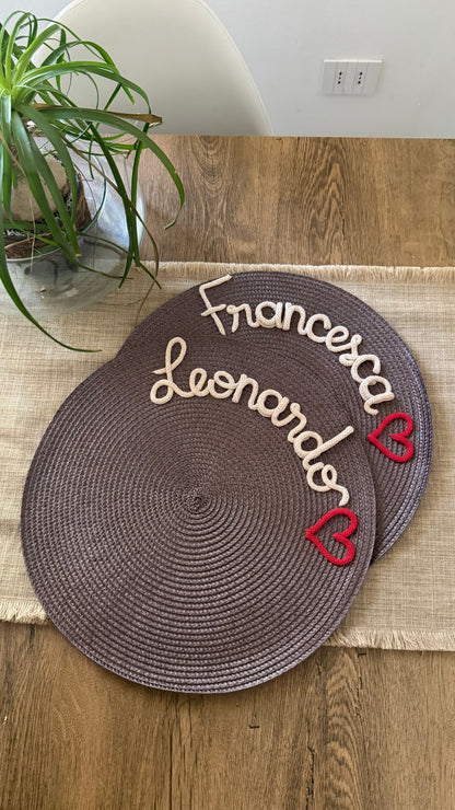 Tovagliette personalizzate