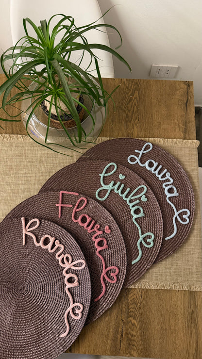 Tovagliette personalizzate
