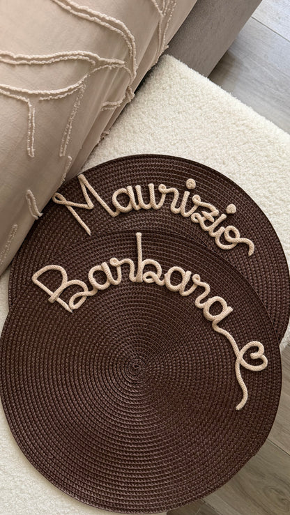 Tovagliette personalizzate