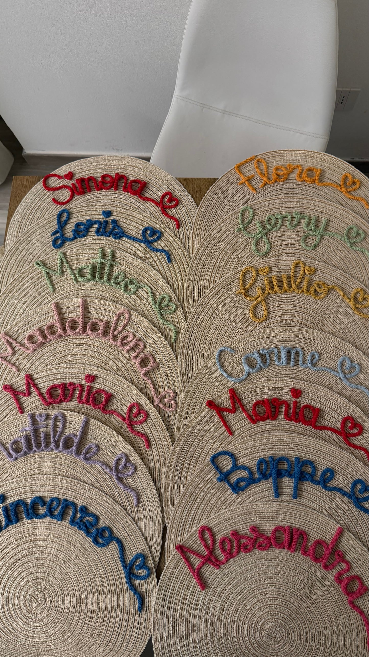 Tovagliette personalizzate