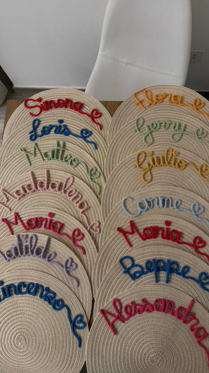 Tovagliette personalizzate