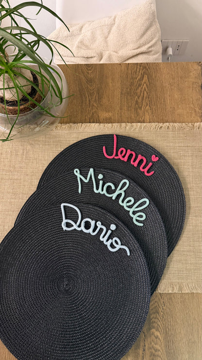 Tovagliette personalizzate